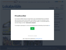 Tablet Screenshot of m.hinnerup.lokalavisen.dk