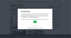 Desktop Screenshot of egedal.lokalavisen.dk