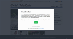 Desktop Screenshot of ebeltoft.lokalavisen.dk
