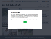 Tablet Screenshot of ebeltoft.lokalavisen.dk