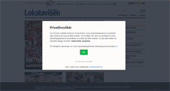 Desktop Screenshot of favrskov.lokalavisen.dk
