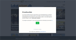 Desktop Screenshot of lokalavisen.dk